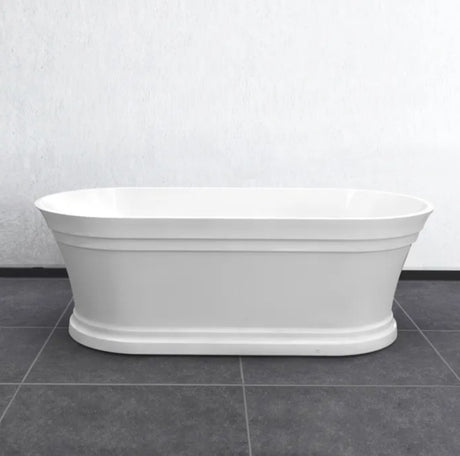 1700*800*560mm Hampton 1700 NF and Gloss White Freestanding Bathtub