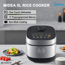 Midea 5L Rice Cooker Non-Stick Multi-functionality 24-Hour Auto Keep Warm