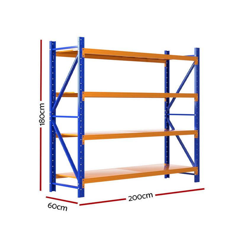 Giantz 2Mx1.8M Warehouse Shelving Garage Rack