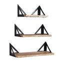 Floating Shelves Wall Mounted Set Of 3