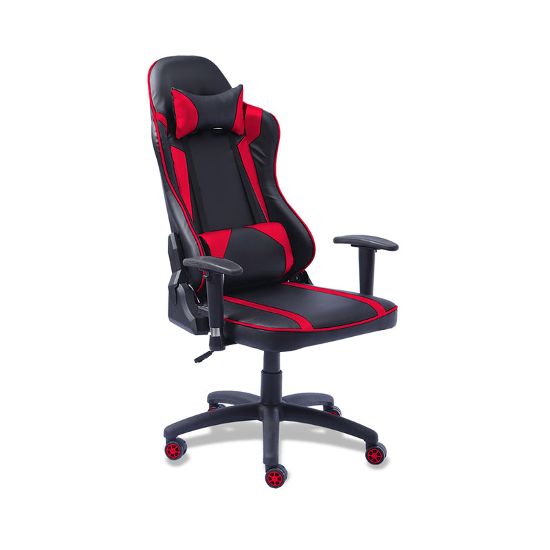 Levede Executive Gaming Office Chair Racing Computer PU Leather Recliner Red