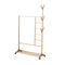 100x35x175cm Wooden Multi Clothes And Coats Storage Hanging Rack