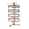 Earring Holder Stand Jewelry Display Hanging Rack Storage Metal Organizer 4 Tier Bronze