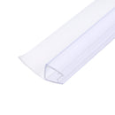 Shower Screen Seal Door Plastic PVC Water Strip Bathroom Seals H Shape