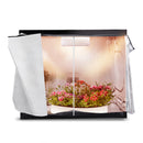 Garden Hydroponics Grow Room Tent Reflective Aluminum Oxford Cloth 140x140cm