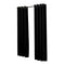 2x Blockout Curtains Panels 3 Layers Eyelet Room Darkening 140x160cm Black