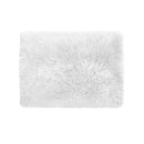 Floor Rugs Sheepskin Shaggy Rug Area Carpet Bedroom Living Room Mat 80X150 White