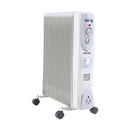 Spector 2400W Electric Portable 11 Fin Oil Heater w/24h Timer Column Heat