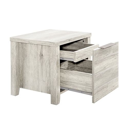 Alice Bedside table White Ash