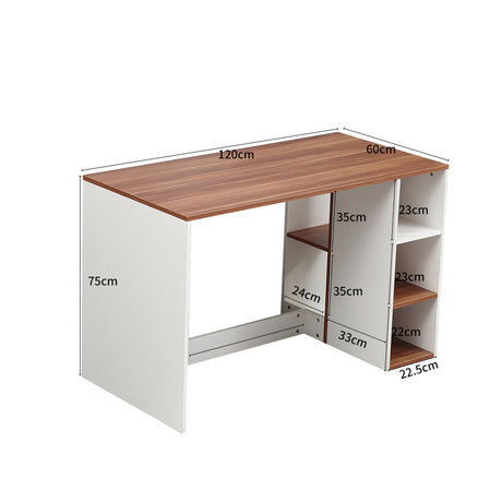 Levede Computer Desk Desks Home Office Desk Study Wood Space Saver Storage