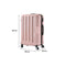 Luggage TSA Hard Case Suitcase Travel Lightweight Trolley Carry on Bag 24" Pink