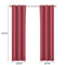 DreamZ Blockout Curtain Blackout Curtains Eyelet Room 102x241cm Wine