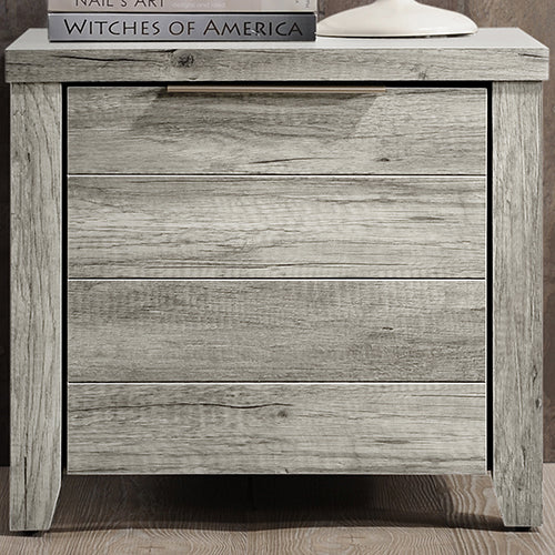 Alice Bedside table White Ash