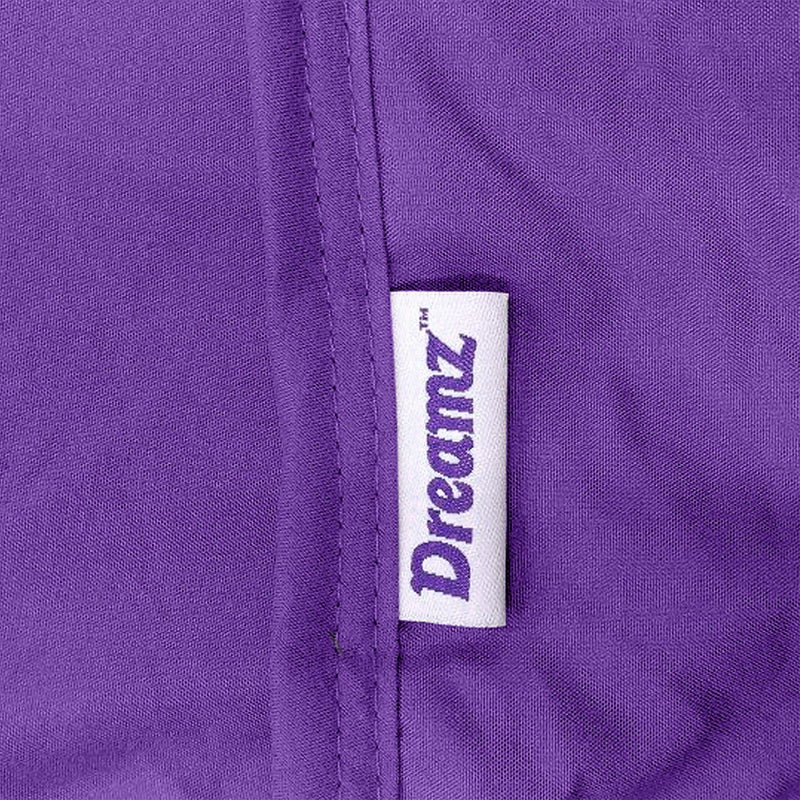 DreamZ 2KG Kids Anti Anxiety Weighted Blanket Gravity Blankets Purple Colour