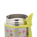 Funtainer Kids S/Steel 290ml Vacuum Insulated Food Jar Pink Elephant