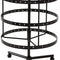 Earring Holder Stand Jewelry Display Hanging Rack Storage Metal Organizer 4 Tier Black