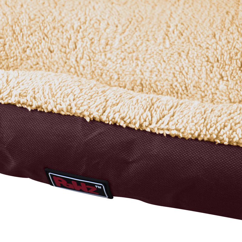 Pawz Pet Bed Mattress Dog Cat Pad Mat Cushion Soft Winter Warm X Large Brown