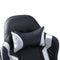 Levede Executive Gaming Office Chair Racing Computer PU Leather Recliner Silver