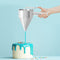 Stainless Steel Funnel Batter Dispenser Pancake Cupcake Waffle Tool With Stand