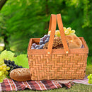 Deluxe Picnic Basket Indoor Outdoor Baskets Corporate Blanket Park Trip