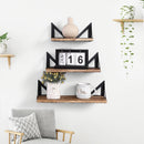 Floating Shelves Wall Mounted Set Of 3