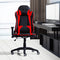 Levede Executive Gaming Office Chair Racing Computer PU Leather Recliner Red