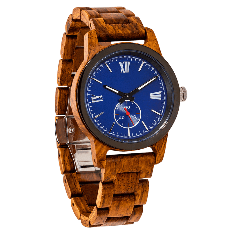 Handcrafted Ambila Wood Watch - Best Gift Idea!