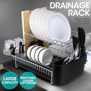 Stainless Steel Dish Rack, Kitchen Aid Dishrack, Dish drainer with Tray & Holder