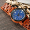 Handcrafted Kosso Wood Watch - Best Gift Idea!