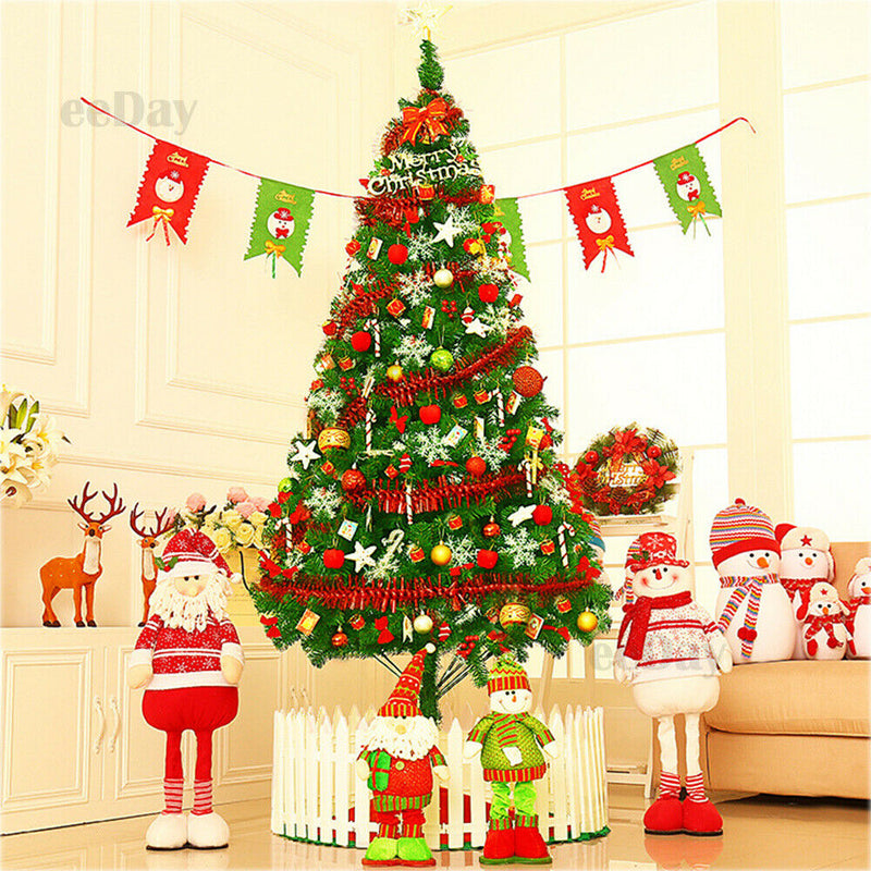 Christmas Tree Xmas Home Decorations Ornaments LED Light Decor