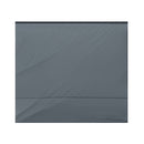 Mountview Gazebo Walls 3x3 Outdoor Side Wall Waterproof Party Wedding Dark Grey