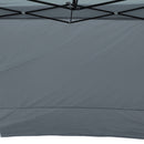 Mountview Gazebo Walls 3x3 Outdoor Side Wall Waterproof Party Wedding Dark Grey