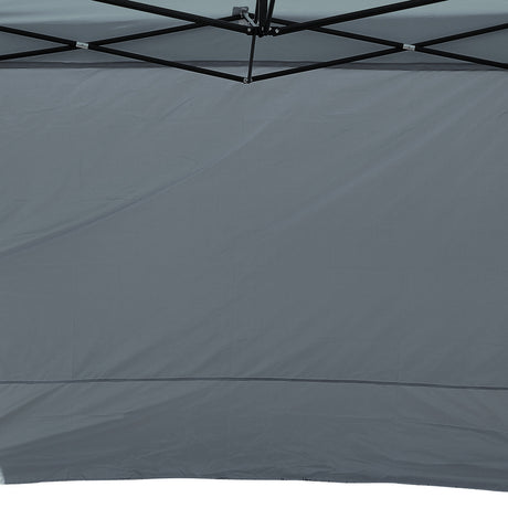 Mountview Gazebo Walls 3x3 Outdoor Side Wall Waterproof Party Wedding Dark Grey