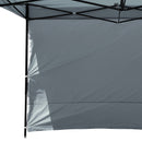 Mountview Gazebo Walls 3x3 Outdoor Side Wall Waterproof Party Wedding Dark Grey