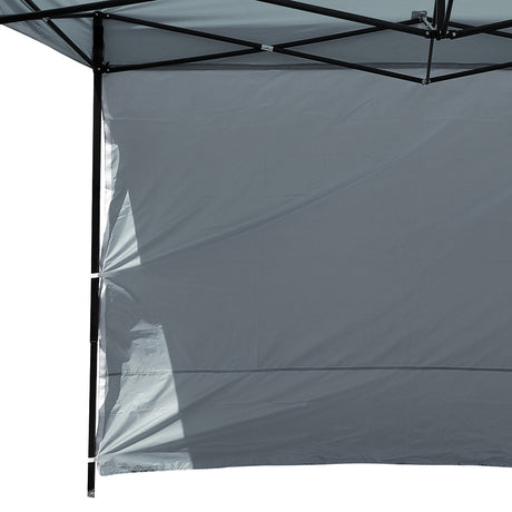 Mountview Gazebo Walls 3x3 Outdoor Side Wall Waterproof Party Wedding Dark Grey