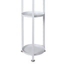 Levede Plant Stand Outdoor Indoor Flower Pots Rack Garden Shelf White 120CM