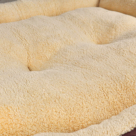 Pawz Pet Bed Mattress Dog Cat Pad Mat Cushion Soft Winter Warm X Large Brown