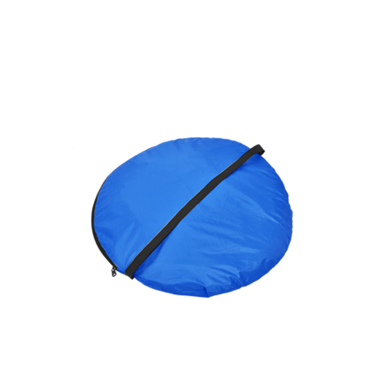 4 Person Pop Up Camping Tent Beach Shelter Hiking Sun Shade Shelter Fishing Blue