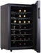 New 28 Bottle Thermoelectric Wine Cooler Chiller Storage Fridge Cellar Cabinet