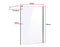 1200 x 2000mm Frameless 10mm Safety Glass Shower Screen