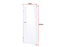 700 x 2000mm Frameless 10mm Safety Glass Shower Screen