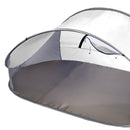 4 Person Pop Up Camping Tent Beach Shelter Hiking Sun Shade Shelter Fishing Grey