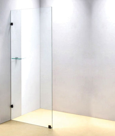 700 x 2100mm Frameless 10mm Safety Glass Shower Screen