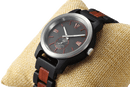 Handcrafted Ebony & Rose Wood Watch - Best Gift Idea!