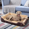 Pawz Pet Bed Mattress Dog Cat Pad Mat Cushion Soft Winter Warm X Large Brown