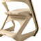 ArtissIn Set of 4 Dining Chairs Office Cafe Lounge Seat Stackable Plastic Leisure Chairs Beige