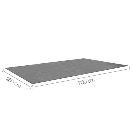 Weisshorn Heavy Duty Annex Matting 7 x 2.5M - Grey