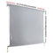 Instahut 3m x 2.5m Retractable Straight Drop Roll Down Awning - Grey