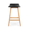 Artiss Set of 2 Weva Bar Stool - Black