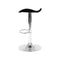 Artiss Set of 4 Swivel Bar Stools - Black